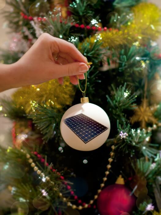 Solar Christmas panel